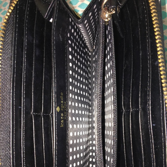 Leather Bow Wallet - Picture 3 of 5